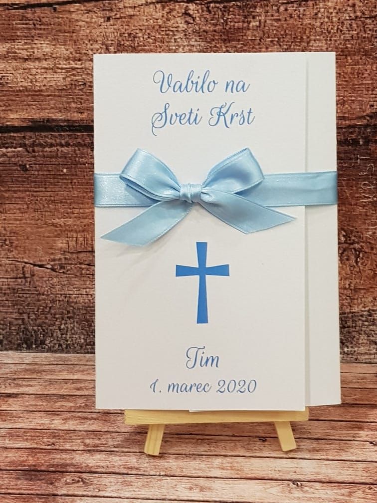 Vabilo za birmo - Poročni bazar INKI