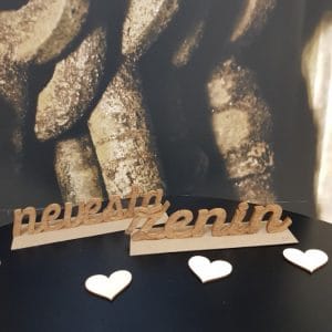 LESEN NAPIS ženin in nevesta LESNAP 106