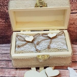 Leena skrinjica za prstane - Poročni bazar INKI