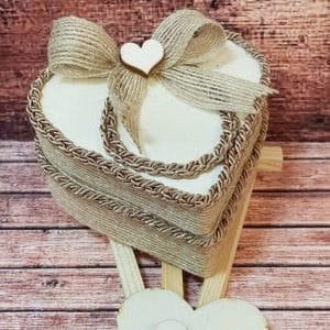 Lesene škatlice za prstane - Poročni bazar INKI