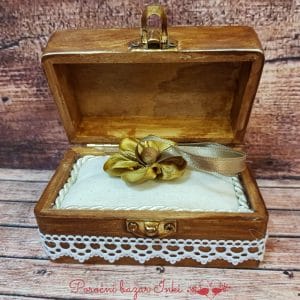 Lesene škatlice za prstane - Poročni bazar INKI