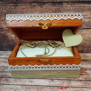 Lesene škatlice za prstane - Poročni bazar INKI