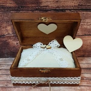 Lesene škatlice za prstane - Poročni bazar INKI