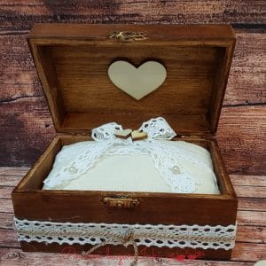 Lesene škatlice za prstane - Poročni bazar INKI