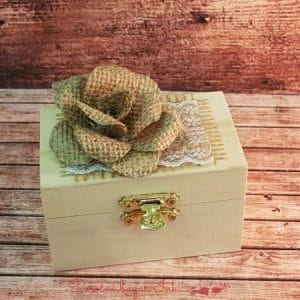 Lesene škatlice za prstane - Poročni bazar INKI