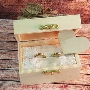 Lesene škatlice za prstane - Poročni bazar INKI