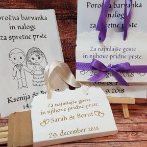 Pobarvanka za otroke - Poročni bazar INKI