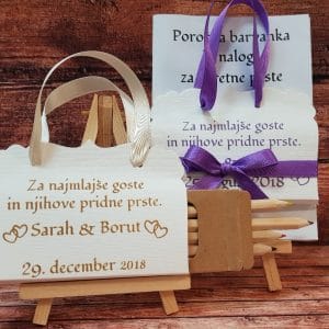 Pobarvanka za otroke - Poročni bazar INKI