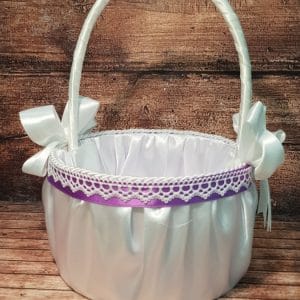 Košarice za cvetje - poročna košarica PKOŠ 105