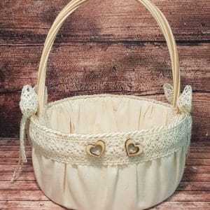 Košarice za cvetje - poročna košarica PKOŠ 103