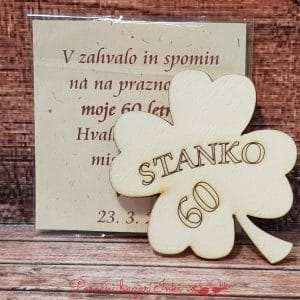 Leseni magnetki - Poročni bazar INKI