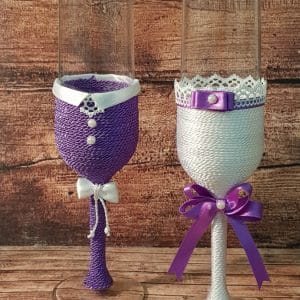 Poročni kozarci (2 kom) POKO 118