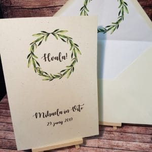 Poročna zahvala- Poročni bazar INKI