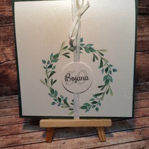 Vabila za Abrahama z zelenjem in belim trakcem