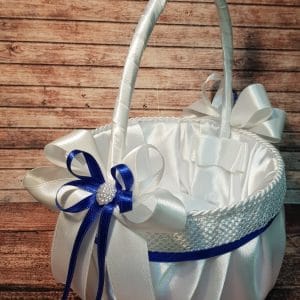 Košarice za cvetje - poročna košarica PKOŠ 112