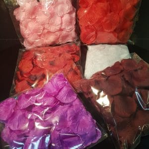 svileni cvetni lističi