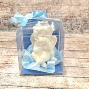 angleček v škatlici za birmo