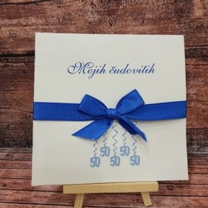 vabila za abrahama z modro pentljico