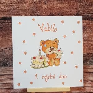 Vabilo za rojstni dan - Poročni bazar INKI