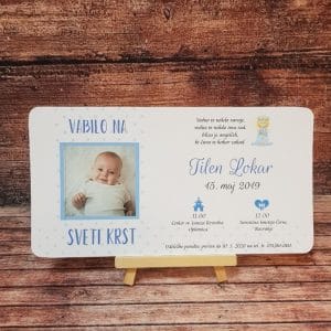 vabilo za krst