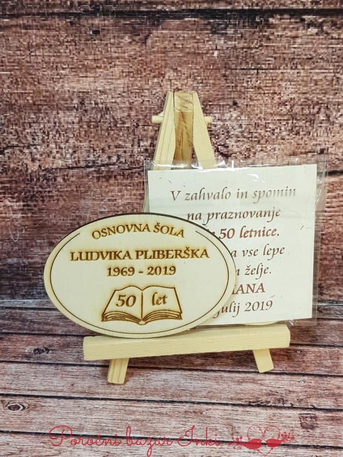 Leseni magnetki za Abrahama - Poročni bazar INKI leseni magnetki za obletnice