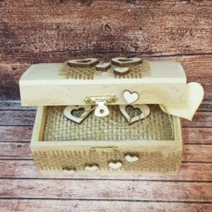 lesene škatlice za prstane