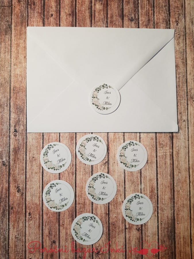 Nalepke za kuverte - Poročni bazar INKI Nalepke za kuverte - Poročni bazar INKI