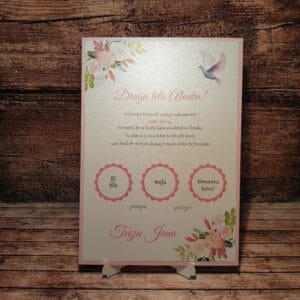 Kartice presenečenja birma - Poročni bazar INKI