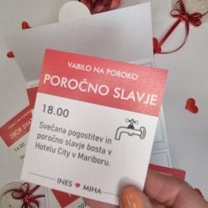 Poročna vabila Monopoly