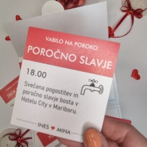 Poročna vabila Monopoly