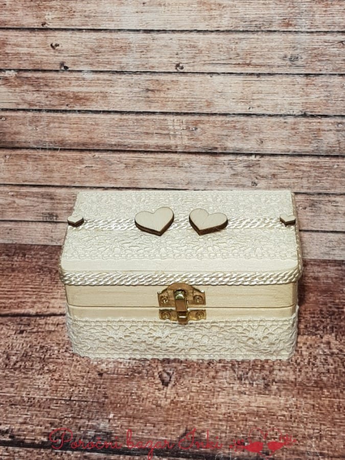 Poročna škatlica za prstane – Poročni bazar INKI škatlice za prstane