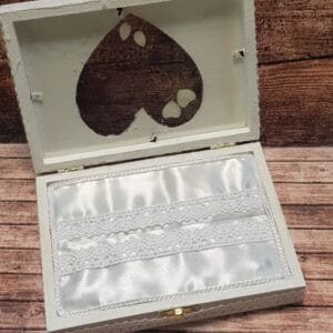 Lesene škatlice za prstane