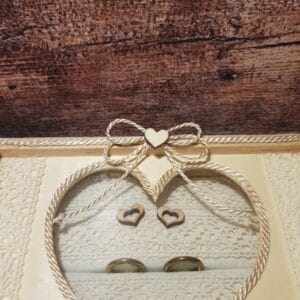 Lesene škatlice za prstane