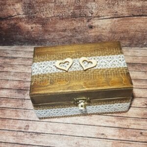 Lesene škatlice za prstane