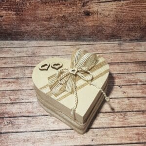 Lesene škatlice za prstane