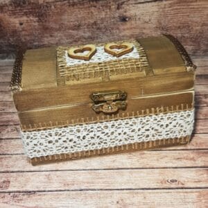 Lesene škatlice za prstane