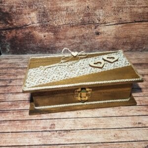 Lesene škatlice za prstane