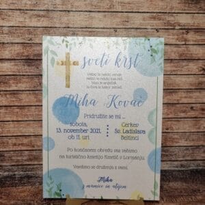 vabilo za krst