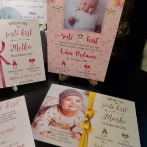 vabilo za krst