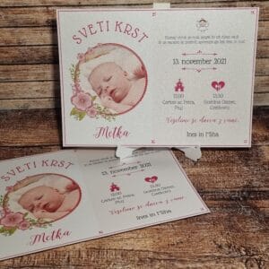 vabilo za krst