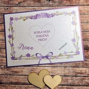 Kartice presenečenja praskalke - Poročni bazar INKI