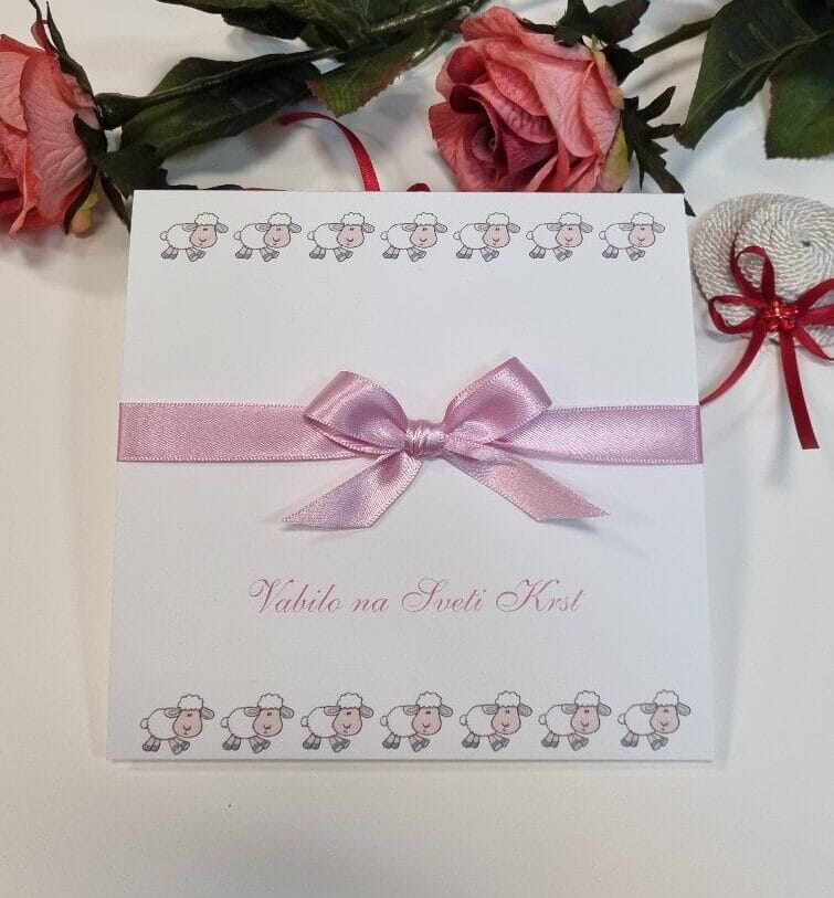 vabilo za krst - Poročni bazar INki vabilo za krst
