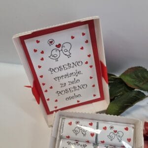 darilo s čokoladicami