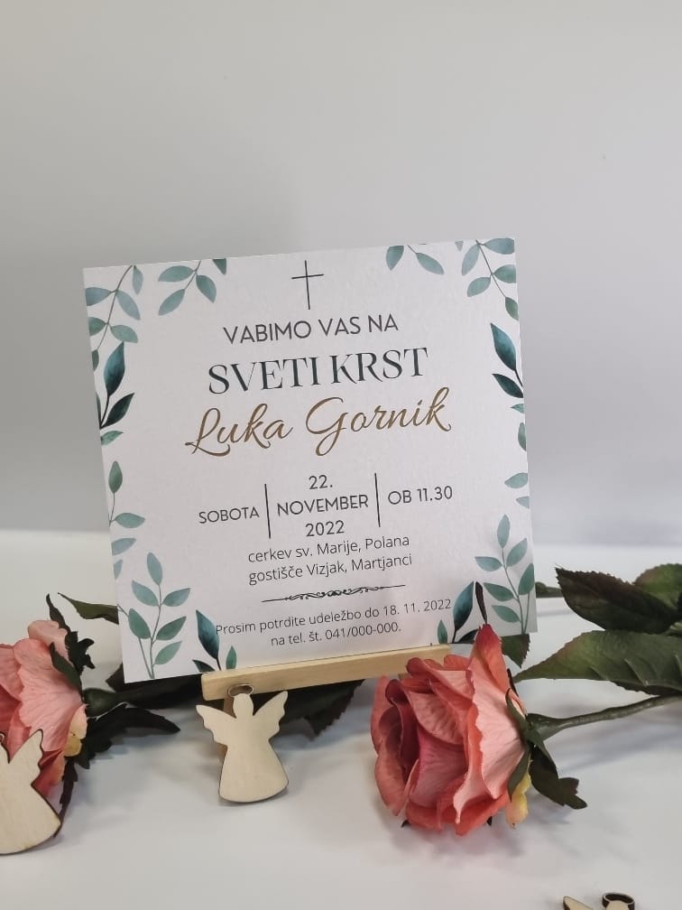 Vabila za sveti krst – Poročni bazar INKI vabila za sveti krst