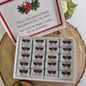 darilo s čokoladicami