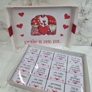 Sladka darilca s čokoladicami