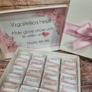 sladka darila s čokoladicami