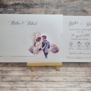 izvlečna poročna vabila