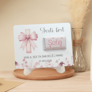 darilce - konfeti za krst