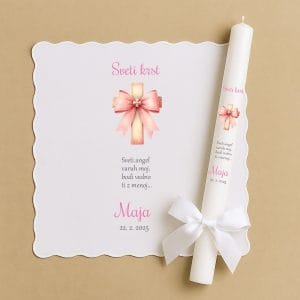 krstni komplet s križcem